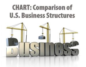 business structure comparison chart